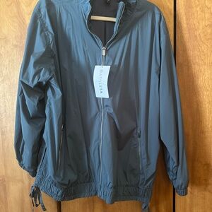 Athleta Blue Windbreaker Jacket